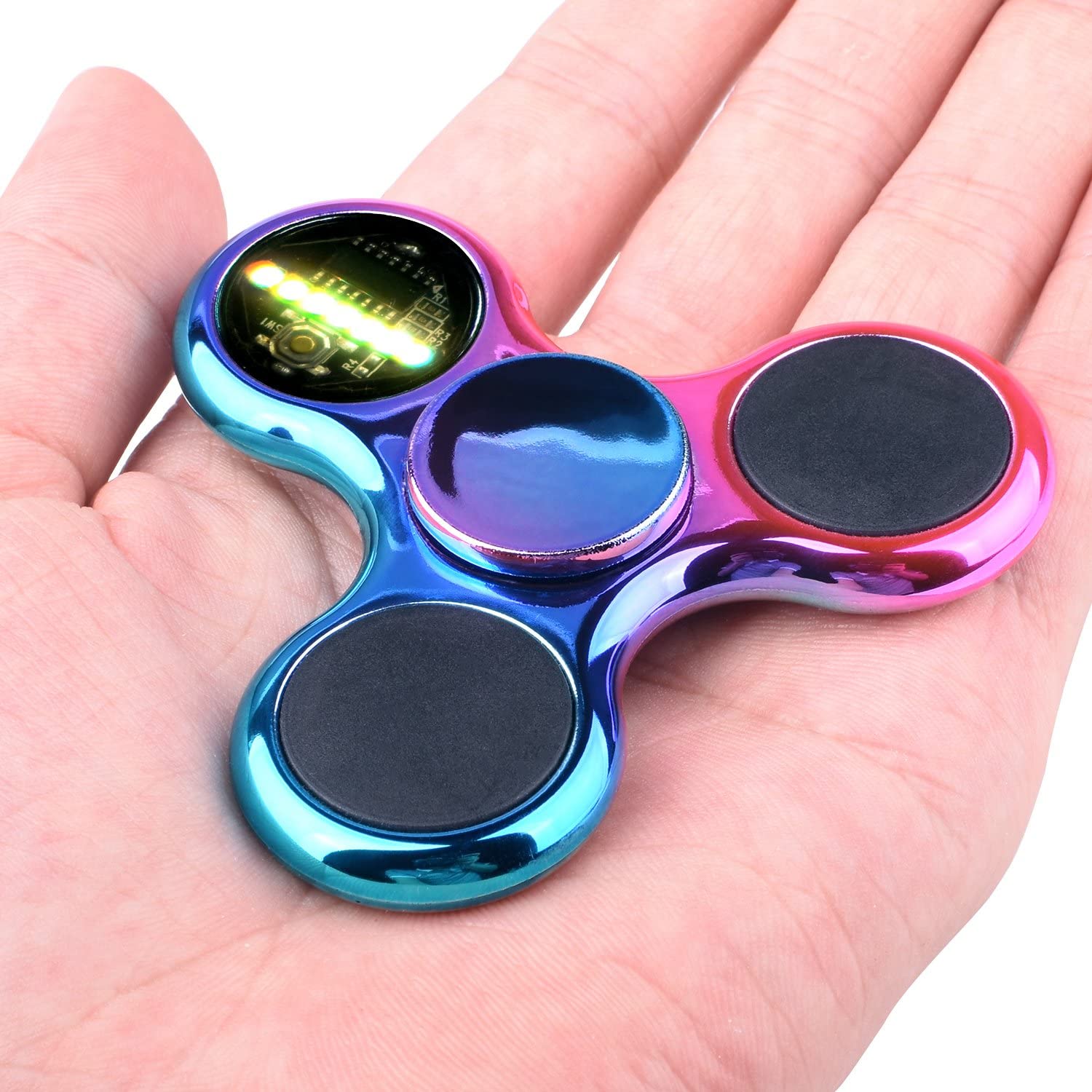 Stylo hand spinner lumineux – Fit Super-Humain